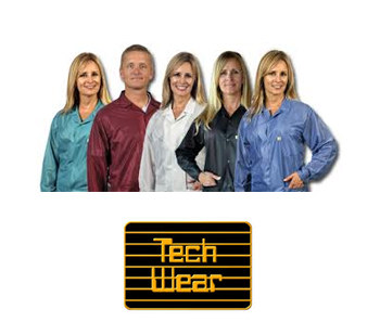Imágen de Tech Wear - LOC-13C-2XL Capa de laboratorio ESD/antiestática (Imagen principal del producto)