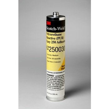 3M Scotch-Weld EZ250030 Blancuzco Adhesivo de poliuretano - Sólido 0.1 gal Cartucho - 23541