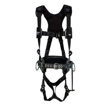 DBI-SALA ExoFit NEX Lineman Posicionamiento Arnés para el cuerpo 1113525 - tamaño Grande - Negro - 10081