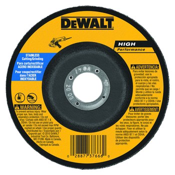 Imágen de DEWALT Rueda de corte 18773 (Imagen principal del producto)