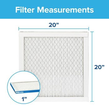 3M Filtrete High Performance 20 pulg. x 20 pulg. x 1 pulg. UA02-4 MERV 13, 1900 MPR Filtro de aire - 54329