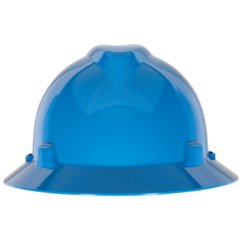 Imágen de MSA V-Gard Azul Polietileno Casco (Imagen principal del producto)