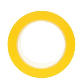 3M 471 Amarillo Cinta de marcado - 2 pulg. Anchura x 36 yd Longitud - 5.2 mil Espesor - Un solo lado Adhesiva - 04310