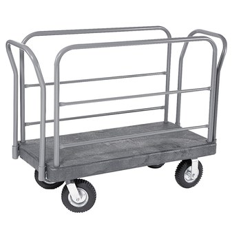 Imagen de Akro-mils R90281L20112017 Versa/Deck R90 3000 lb Revestido en polvo Espuma estructural HDPE Carretilla de plataforma (Imagen principal del producto)