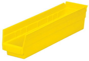 Imagen de Akro-mils 123 cu in Amarillo Polímero de grado industrial Estante Contenedor de almacenamiento (Imagen principal del producto)