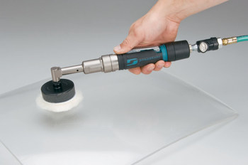 Dynabrade 3 pulg. Tamponadora angular rotativa 49440 - 0.4 hp