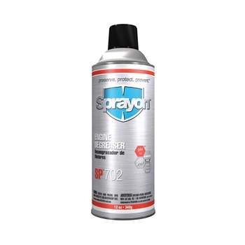 Sprayon SP702 Desengrasante de motor - Rociar 12 oz Lata de aerosol - 12 oz Peso Neto - 90702
