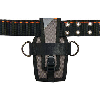Ergodyne Arsenal 5562 Cartuchera para martillo 13662 - 3 pulg. x 6 pulg. - Poliéster - Negro/Gris/Naranja