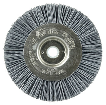 Weiler Nylox 31104 Cepillo de rueda - Rizado redondo Nailon cerda