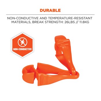 Ergodyne Squids 3400 Sujetador 19118 - POM - Naranja
