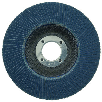 Weiler Tiger Tipo 27 - Zirconia - 4 1/2 pulg. - 120 - Fina - 50706