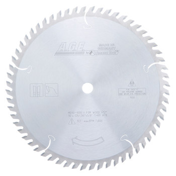 Imágen de Hojas de sierra circular A.G.E MD10-600 de Con la punta de carburo por 10 pulg., 5/8 pulg. de Amana (Imagen principal del producto)