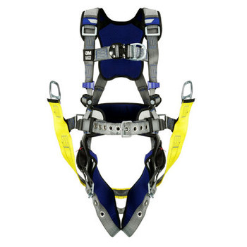DBI-SALA ExoFit X200 Escalada, Suspensión Arnés para el cuerpo 70804547936 - tamaño Grande - Gris - 19617
