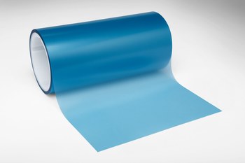 3M Diamante Azul Rollo de película para solapado, Diamante, 9 µ Micron, 4 pulg. ancho x 50 pies longitud - 49960