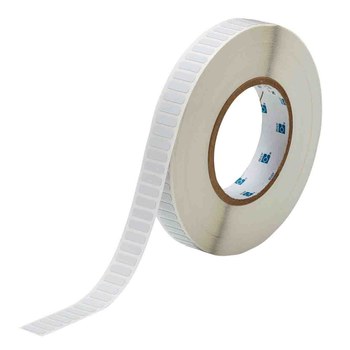 Brady UltraTemp THT-47-718-10 Rollo de etiquetas troqueladas para impresoras - 0.65 pulg. x 0.2 pulg. - Poliimida - Blanco - B-718