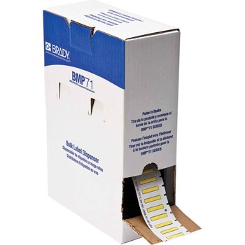 Imágen de Brady PermaSleeve Amarillo Transferencia térmica BM-094-1-344-YL Etiquetas termorretráctiles para cables y alambres (Imagen principal del producto)