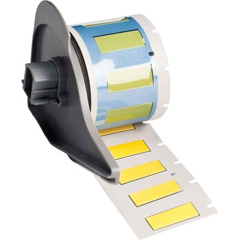 Imágen de Brady PermaSleeve Amarillo Transferencia térmica M7-250-1-7641-YL Etiquetas termorretráctiles para cables y alambres (Imagen principal del producto)