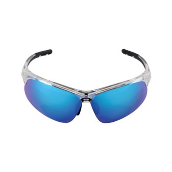 Global Glove Wahoo Lentes de seguridad lente Espejo azul - Medio marco - 810292-02545