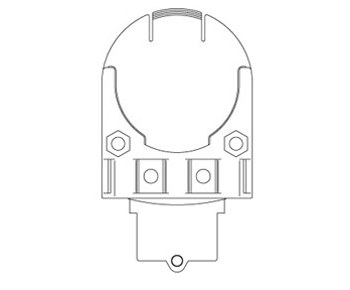 Imágen de Honeywell Negro Plástico Adaptador de gorra/casco (Imagen principal del producto)