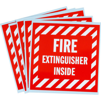 Imágen de Brady Etiqueta del extintor (Imagen principal del producto)