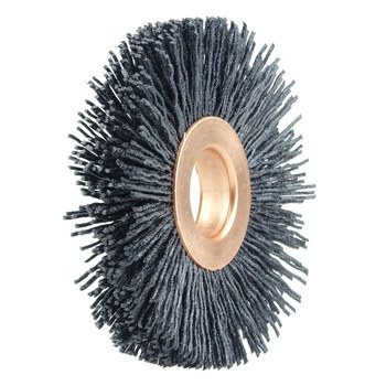Weiler Bore-Rx 17556 Cepillo de rueda - Rizado redondo Nailon cerda