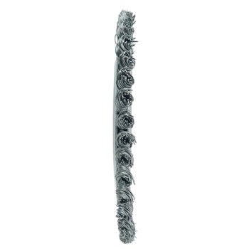 Weiler Roughneck 08750 Cepillo de rueda - Anudado - Circular trenzado Acero cerda
