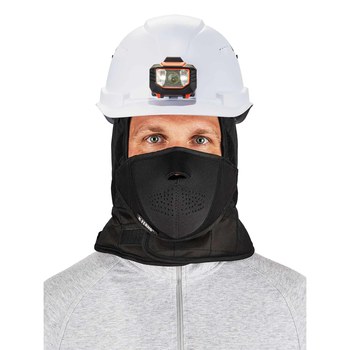 Ergodyne N-Ferno 6878 Negro Universal Poliéster Cubrecabeza para clima frío - 720476-16878