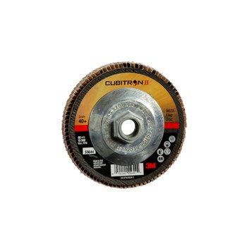 3M Cubitron II Tipo 29 - Óxido de aluminio cerámico - 4 1/2 pulg. - 40+ - Grueso - 55644
