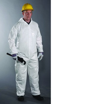 Imágen de West Chester 3656 Blanco 5XG Polipropileno Overoles desechables para trabajo y uso general (Imagen principal del producto)
