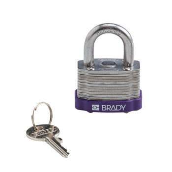 Imágen de Brady - 123273 Candado de seguridad con llave (Imagen principal del producto)