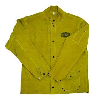 Imágen de PIP Ironcat 7005 Amarillo Grande Cuero Chaqueta resistente al calor (Imagen principal del producto)