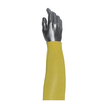 Imágen de PIP Kut Gard 10-KSB18 Amarillo Kevlar Manga de brazo resistente a cortes (Imagen principal del producto)