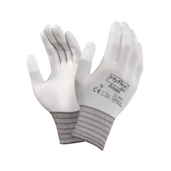 Ansell Hyflex 11-605 Blanco 7 Tejido/Nailon Guantes de uso general - Longitud 160 a 255 mm - 076490-86152