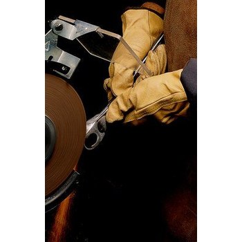 3M Scotch-Brite Óxido de aluminio Mediano Rueda de desbaste - Mediano grado - Accesorio Eje - Diámetro 14 pulg. - Agujero Central 8 pulg. - Grosor 4 pulg. - 05245