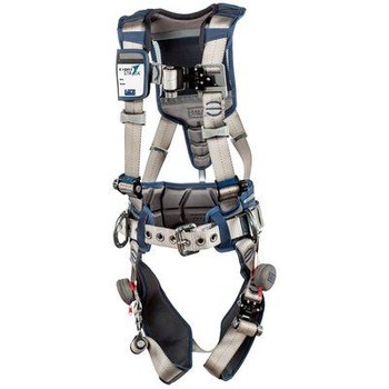 Imágen de DBI-SALA ExoFit STRATA Gris, azul Pequeño Estilo chaleco Almohadilla de hombro, espalda y pierna Arnés para el cuerpo (Imagen principal del producto)