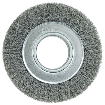 Weiler 06040 Cepillo de rueda - Rizado Acero cerda