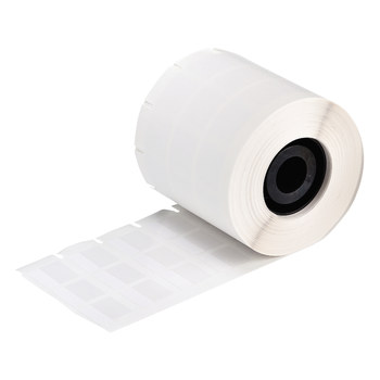 Imágen de Brady Blanco Autoextinguible, Autolaminados Vinilo Transferencia térmica 52155 Rollo de etiquetas para impresora de transferencia térmica troquelado (Imagen principal del producto)