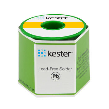 Imágen de Kester - 24-9574-1404 Cable de soldadura sin plomo de núcleo de fundente de colofonia activado (Imagen principal del producto)