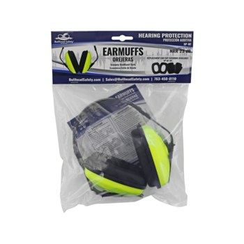 Global Glove Bullhead Safety Orejera protectora HP-M1 - 23 dB - Lima - hp-m1