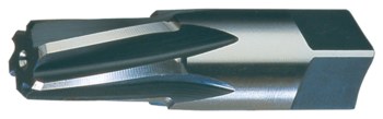 Cleveland Acero de alta velocidad Escariador de vástago cónico - longitud de 2.438 pulg. - C24983