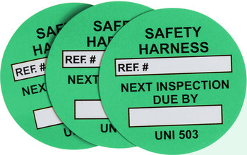 Imágen de Brady Verde UNI-UNI 503 Inserción de etiqueta universal (Imagen principal del producto)