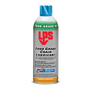 LPS Cadena Transparente Lubricante penetrante - 12 oz Lata de aerosol - Grado alimenticio - 06016