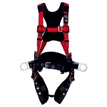 Protecta PRO Posicionamiento Arnés para el cuerpo 1191432 - tamaño Pequeño - Rojo - 17442