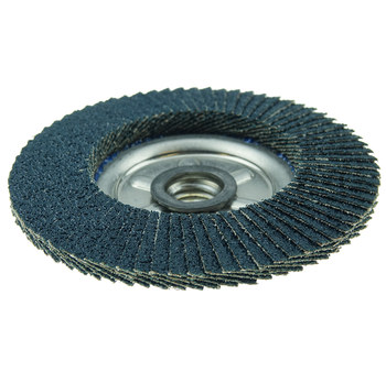Weiler Tiger Tipo 29 - Zirconia - 4 1/2 pulg. - 24 - Muy áspero - 50510