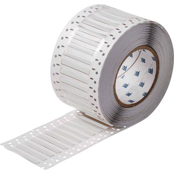 Brady PermaSleeve 3FR-125-2-WT Funda de impresora troquelada - 2 pulg. x 0.235 pulg. - Blanco - B-344
