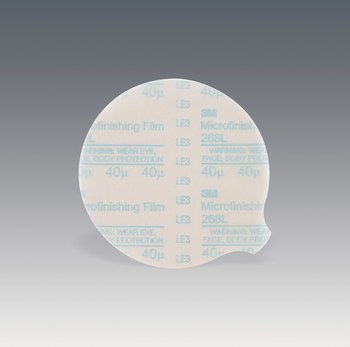3M 76974 Discos PSA - 5 pulg. - 40 µ - Extrafino - Óxido de aluminio