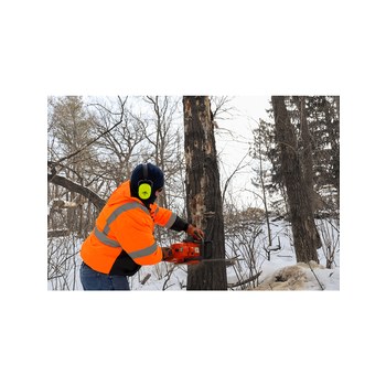 Global Glove FrogWear GLO-EB4 Chaqueta bomber GLO-EB4-L - tamaño Grande - Poliéster - Naranja/Negro - 02573