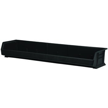 Imagen de Akro-mils Akrobin 80 lb Negro Polímero de grado industrial Colgado/Apilado Contenedor de almacenamiento (Imagen principal del producto)