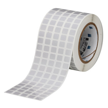 Imágen de Brady Plateado Poliéster Transferencia térmica THT-12-413-10 Rollo de etiquetas para impresora de transferencia térmica troquelado (Imagen principal del producto)