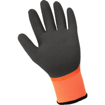 Global Glove Ice Gripster 380INT Naranja Grande Nailon Guantes para condiciones frías - Insulación Felpa - 816368-02693